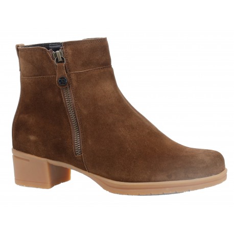 Hartjes dames kort laarsje op hak 1720211 Hip boot H-wijdte