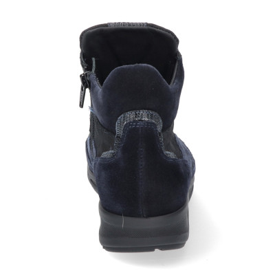 Durea Go veterboot blauw wijdte H 9735 bij Krisman&Westeneng