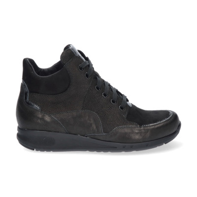 Durea dames hoge veterschoen 9735 684