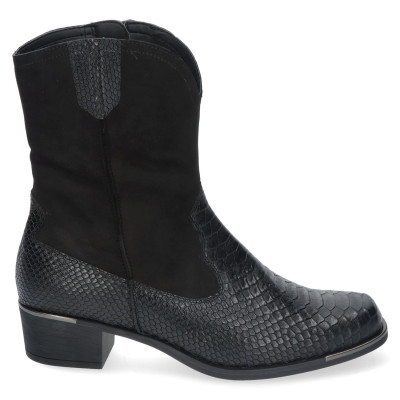 Durea dames kort laarsje op hak 9787 998