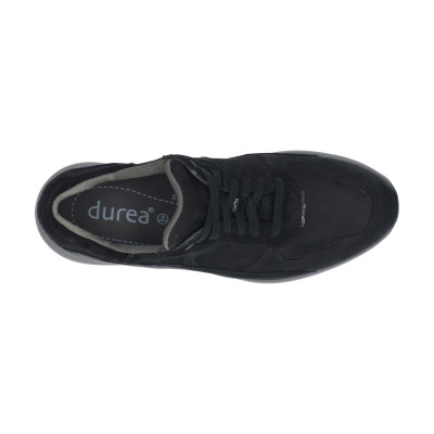 durea sneaker zwart wijdte H 6283  bij Krisman&Westeneng