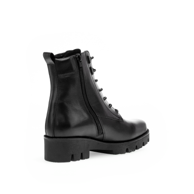 Gabor veterlaarsje zwart leer H-wijdte 32.776 bij Krisman&Westeneng