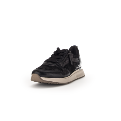 Gabor zwarte sneaker wijdte H 36.446.17 bij Krisman&Westeneng