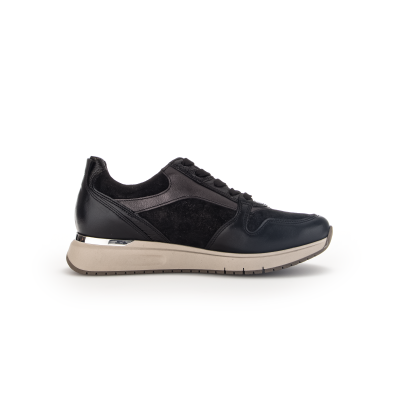 Gabor zwarte sneaker wijdte H 36.446.17 bij Krisman&Westeneng