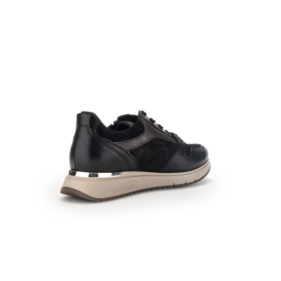 Gabor zwarte sneaker wijdte H 36.446.17 bij Krisman&Westeneng