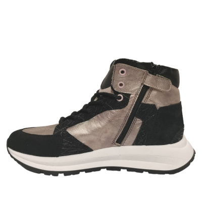 Piedro veterboot wijdte 3 zwart/goud 1127616270 bij Krisman&Westeneng
