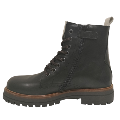 Piedro wijdte 2.5 zwart veterlaarsje 1126914270 bij Krisman&Westeneng