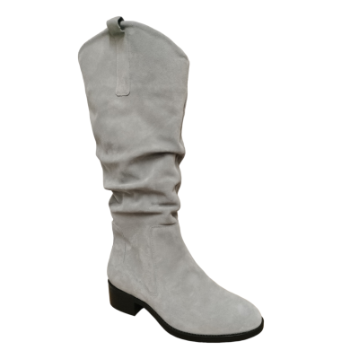Durea lange laars suede l.grijs 9759 bij Krisman&Westeneng