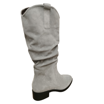 Durea lange laars suede l.grijs 9759 bij Krisman&Westeneng