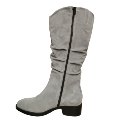 Durea lange laars suede l.grijs 9759 bij Krisman&Westeneng