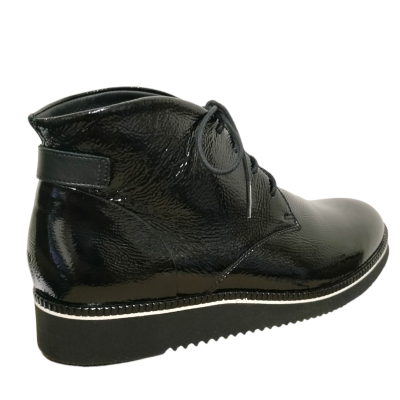 Durea dames hoge veterschoen 9654 474