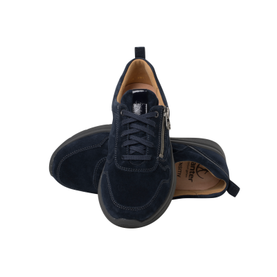 blauw Ganter sneaker diabetes wijdte K 209228 bij Krisman&Westeneng