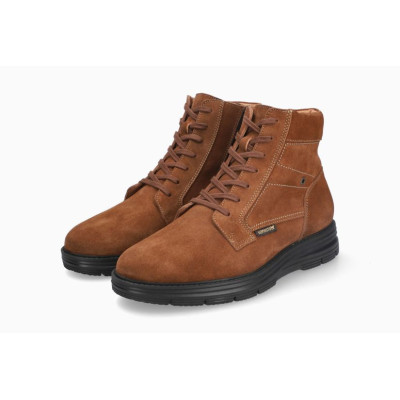 Mephisto hoge veterschoen bruin suede Cameron bij Krisman&Westeneng