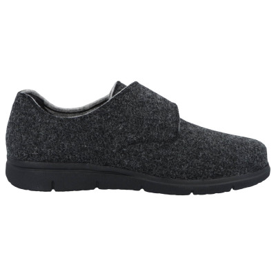 Solidus herenpantoffel dicht stof 64030 wijdte K