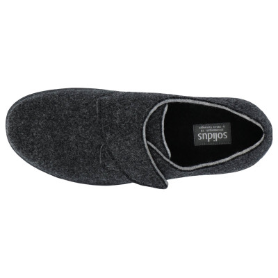 Solidus herenpantoffel dicht stof 64030 wijdte K