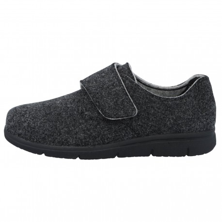 Solidus herenpantoffel dicht stof 64030 wijdte K
