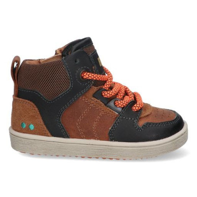 Bunnies veterboot zwart/bruin combi Pascal Pit bij Krisman&Westeneng