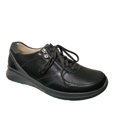 Ganter sneaker donkerblauw leer wijdte H 257421 bij Krisman &Westeneng