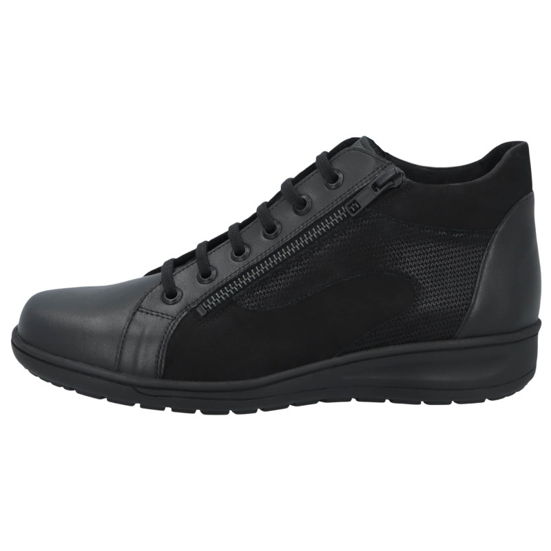 Solidus dames hoge veterschoen 27049