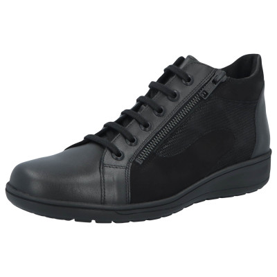 Solidus dames hoge veterschoen 27049