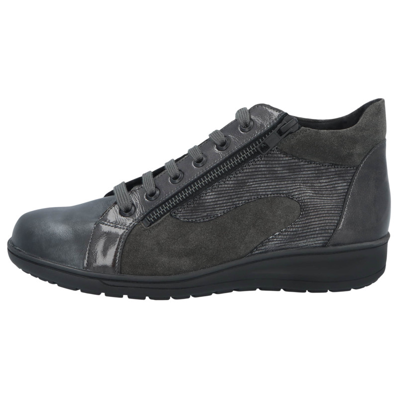 Solidus dames hoge veterschoen 27049