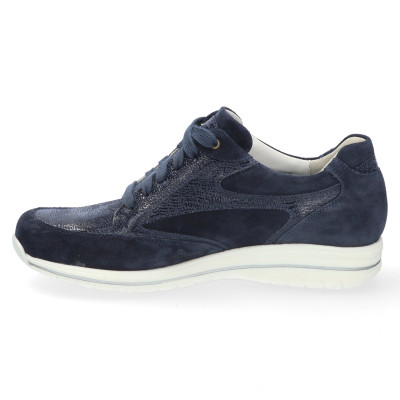 blauw Durea sneaker 6148 wijdte H bij Krisman & Westeneng