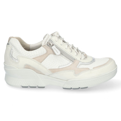 Durea wijdte K wit combi sneaker 6252 bij Krisman&Westeneng