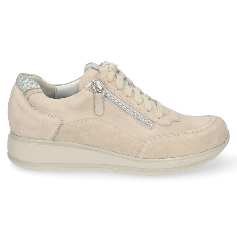 Beige Durea sneaker wijdte H 6263.0836 bij Krisman&Westeneng