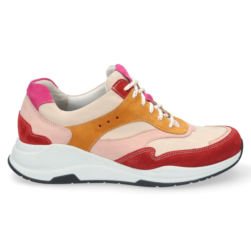 Durea sneaker wijdte H rood/roze 6267 bij Krisman&Westeneng