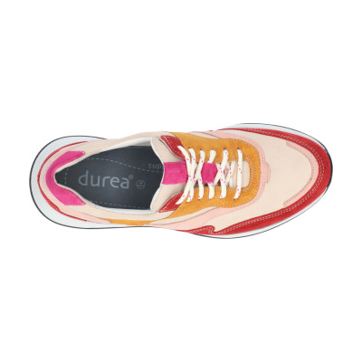 Durea sneaker wijdte H rood/roze 6267 bij Krisman&Westeneng