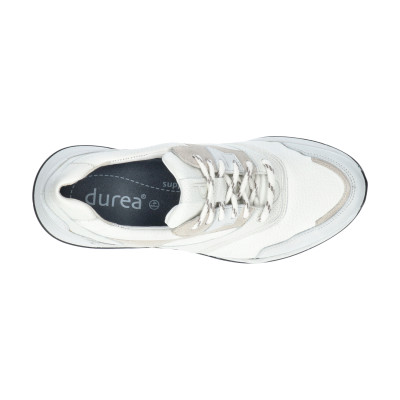 Durea sneaker  wijdte K flex offwhite 6273 bij Krisman&Westeneng