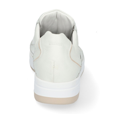 Durea wit leer sneaker wijdte H 6275 bij Krisman & Westeneng