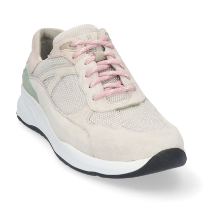 Durea wijdte E sneaker beige meerkleurig 6283  bij Krisman&Westeneng