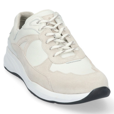 Durea offwhite sneaker wijdte H 6283 bij Krisman&Westeneng