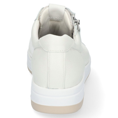 Wit leer Durea sneaker wijdte G 6291 bij Krisman & Westeneng