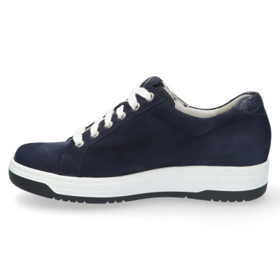 Blauw Durea sneaker wijdte G 6291 bij Krisman & Westeneng