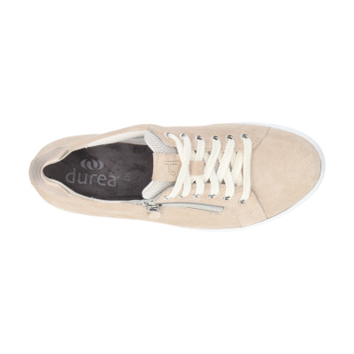 Durea sneaker l.taupe wijdte H 6291 0935 bij Krisman&Westeneng