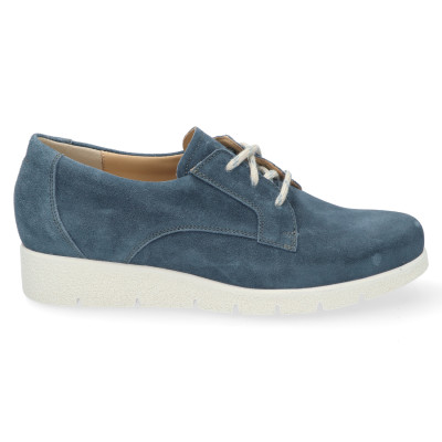 Durea veterschoen wijdte H denim 6293 bij Krisman&Westeneng