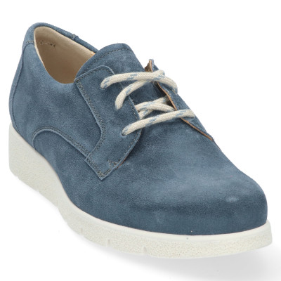 Durea veterschoen wijdte H denim 6293 bij Krisman&Westeneng