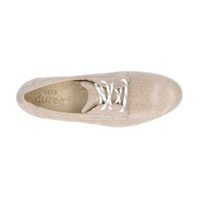 Durea veterschoen taupe wijdte K 6293 0826 bij Krisman&Westeneng