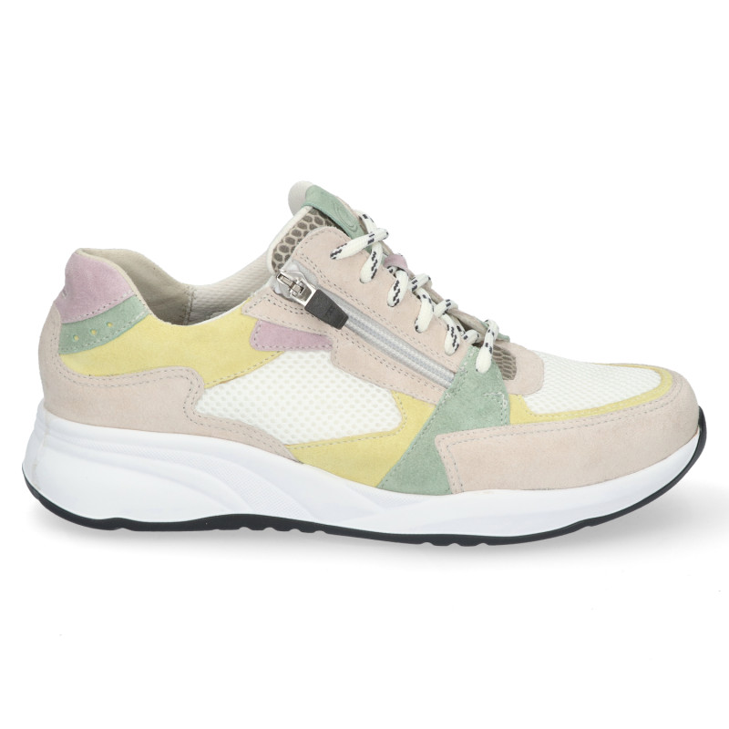 Durea wijdte K sneaker beige combi 6295 608 bij Krisman & Westeneng