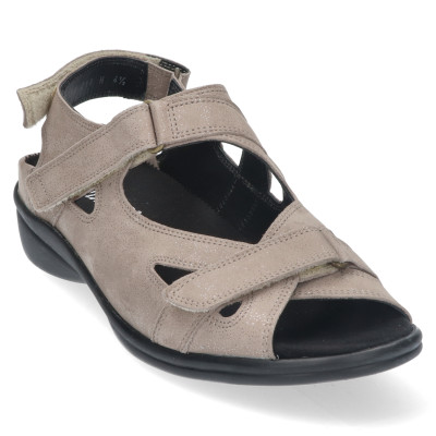 taupe Durea sandaal wijdte G 7258 0827 bij Krisman&Westeneng