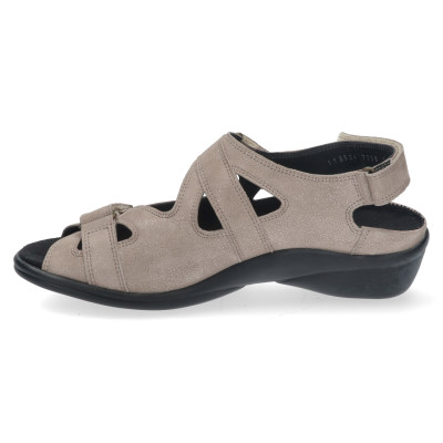 taupe Durea sandaal wijdte G 7258 0827 bij Krisman&Westeneng