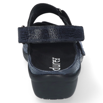 Durea blauw sandaal wijdte H 7258 0855 bij Krisman&Westeneng