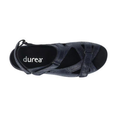 Durea blauw sandaal wijdte H 7258 0855 bij Krisman&Westeneng