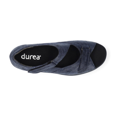 Durea dichte hielsandaaal wijdte K blauw 7395 bij Krisman&Westeneng