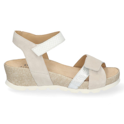 Durea sandaal G-wijdte offfwhite 7403 bij Krisman&Westeneng