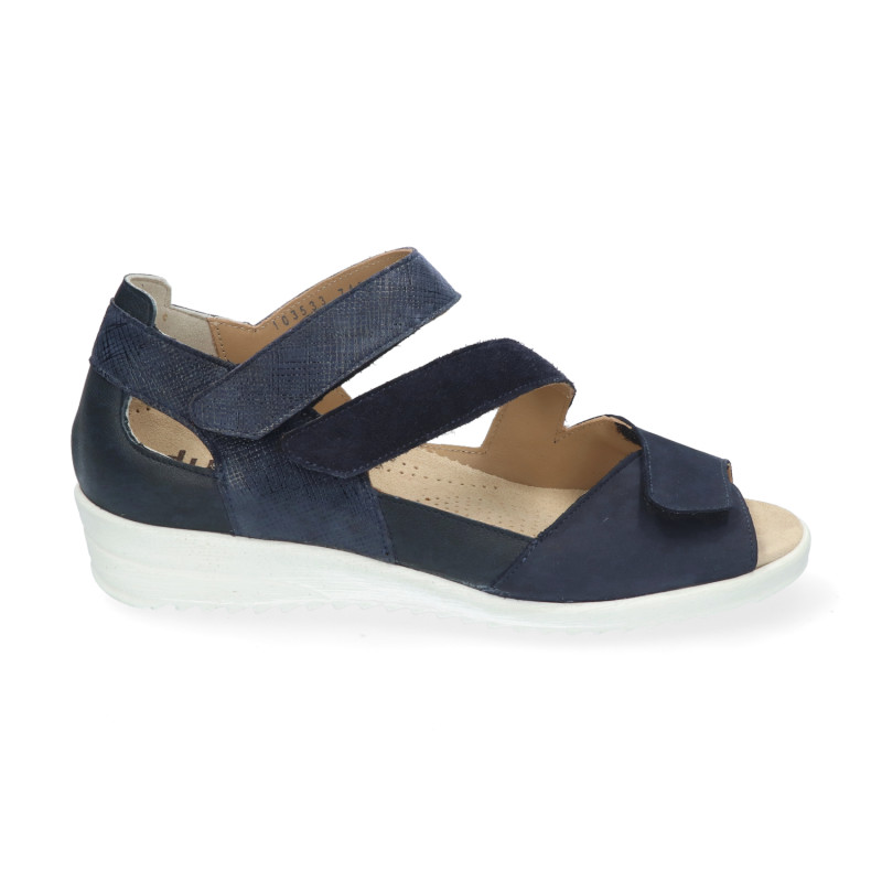 blauw dichte hielsandaal wijdte K 7406 0218 bij Krisman&Westeneng