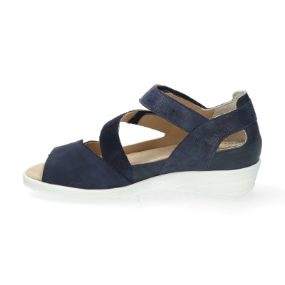 blauw dichte hielsandaal wijdte K 7406 0218 bij Krisman&Westeneng
