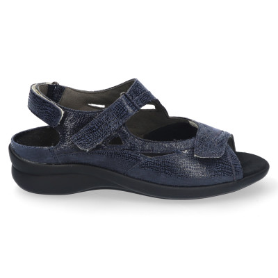 Wijdte M Durea sandaal blauw 7408 bij Krisman&Westeneng